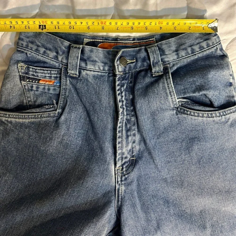 Free world Funk Jeans Waist 30 Inseam 31 Inches Vintage Hi-Rise